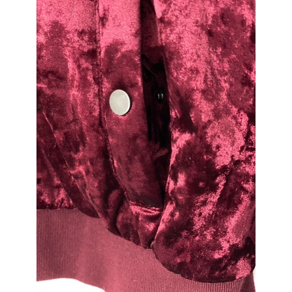 Ashley Outwear 26 International Velvet Full Zip Bomber Jacket Size XL NEW - Picture 15 of 16